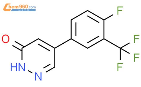 660425 36 5 3 2H Pyridazinone 5 4 Fluoro 3 Trifluoromethyl Phenyl