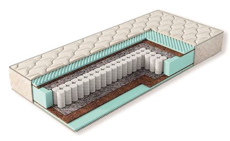 Ортопедический матрас Вивьен с массажным эффектом