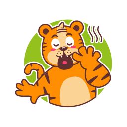 Sleepy Stickers - Free animals Stickers