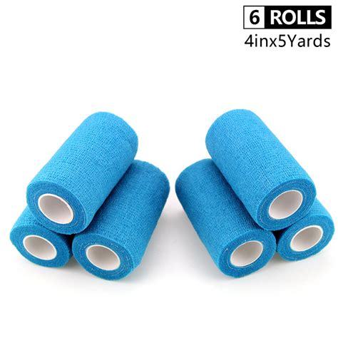 6 рулонов, самоклеющиеся повязки, эластичные повязки, нетканые ...