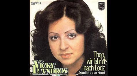 Vicky Leandros Theo Wir Fahr N Nach Lodz 1974 YouTube