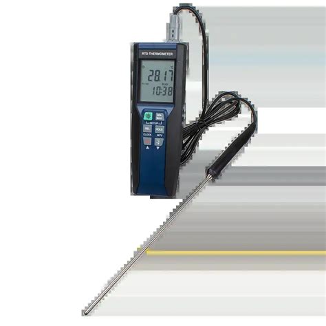 高精密度 pt-100 熱電偶溫度計, 白金電阻, 白金電阻溫度計, 測棒, 工業, 手持式, 掌上型 , DTM-385