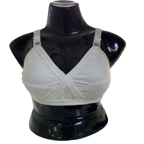 Non Padded Ladies White Cotton Bra Size 34b At Rs 60 Piece In Delhi