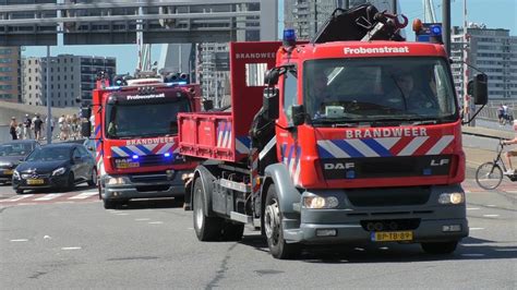 Luchthoorn Brandweer Ambulances Met Spoed In Rotterdam YouTube