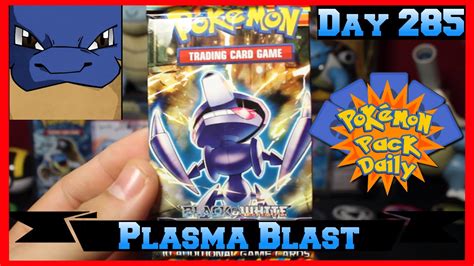 Pokemon Pack Daily Plasma Blast Booster Opening Day Featuring