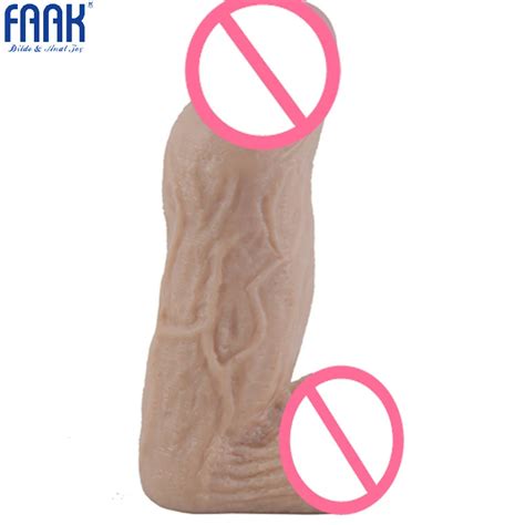 Faak Mainan Penis Dildo Besar Tebal Realistis Dildo Halus Dildo Raksasa
