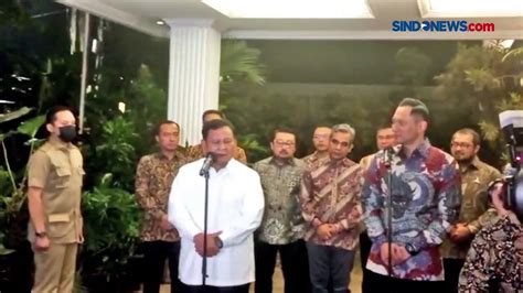 Bertemu Ahy Prabowo Titip Salam Hormat Untuk Sby Video Dailymotion