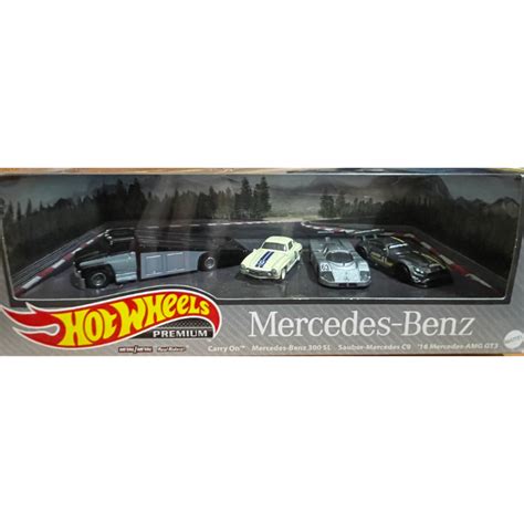 HOT WHEELS 風火輪 場景組Mercedes Benz賓士運輸車組AMG 蝦皮購物