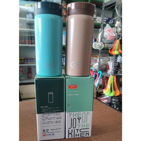 Jual TUMBLER TERMOS MINI POCKET 200 ML STAINLESS STEEL HOT COOL WATER COFFEE TUMBLER