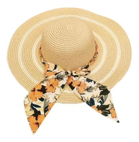 Sombrero De Sol Para Mujer Ala Ancha Flexible Para Playa En Venta En