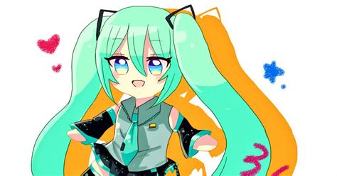 初音ミク みくのひ 鈴華のイラスト Pixiv