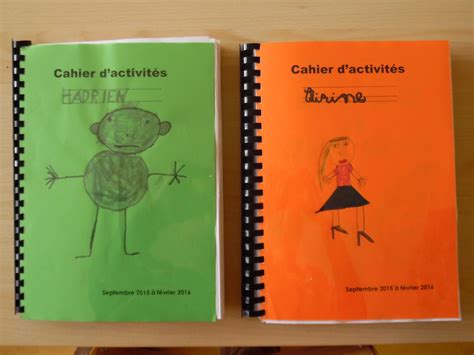 Le cahier d'activités