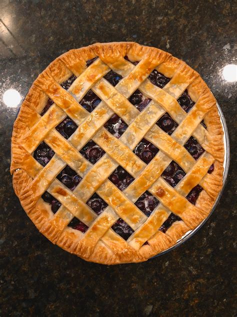 Nothing Better Than A Fresh Baked Blueberry Pie I Always Want To Cut