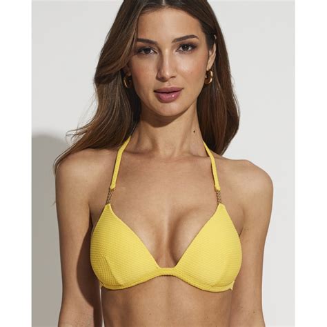 Triangle Push Up Bikini Top
