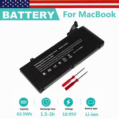 A1322 Battery For Apple MacBook Pro 13 A1278 Mid 2009 2010 2011 2012