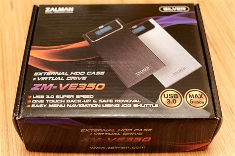 Обзор от покупателя на Внешний корпус для HDD Zalman ZM-VE350 Silver ...