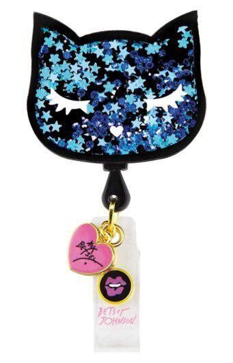 Betsey Retractable Badges Cat Shaker