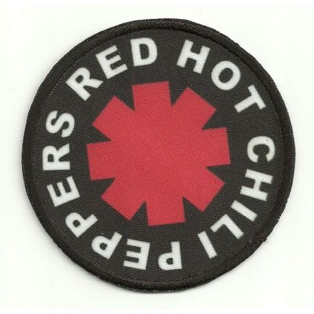 Parche Textil Y Bordado RED HOT CHILI PEPPERS Cm DIAMETRO Los Parches