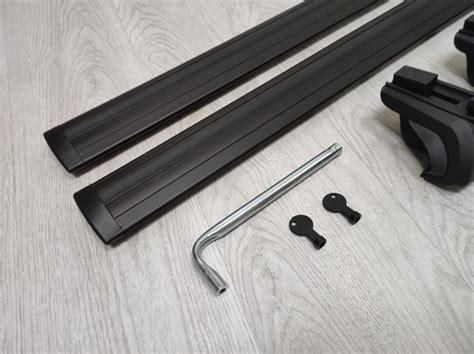 Аэродинамические поперечины на рейлинги Peugeot 206 1998-2012 "Титан ...