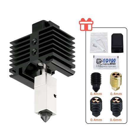 For Bambu Lab X P P Printer Upgraded D Extrusion Head Hot End Cht Nozzle Thermistor Bamboo