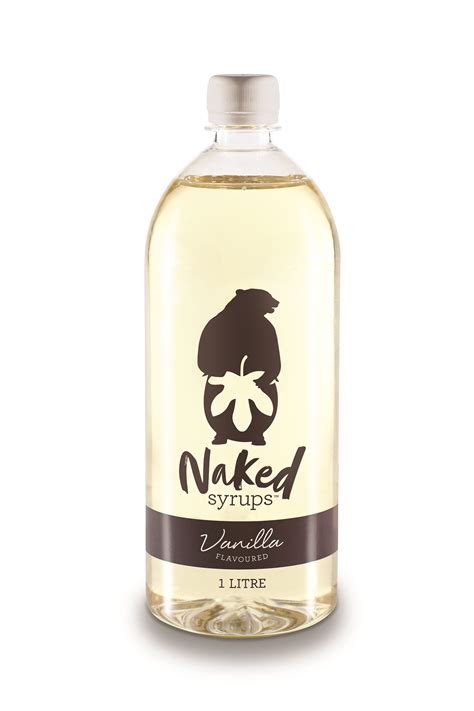 Vanilla Coffee Syrup Naked Syrups 1L Neli Coffee