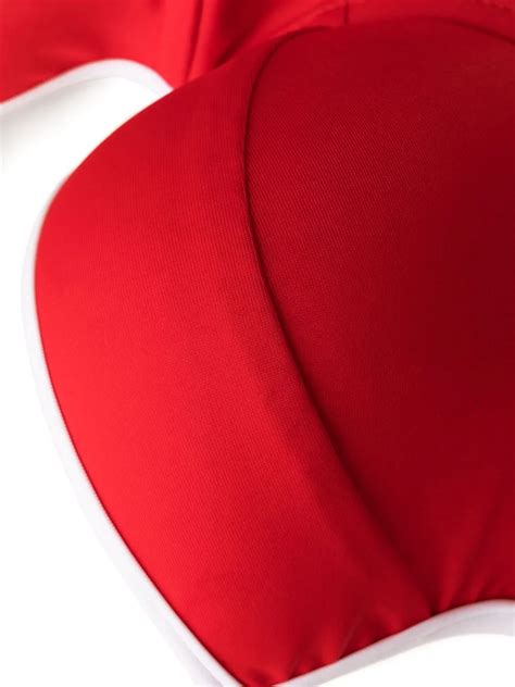 Noire Swimwear Balconette Two Piece Bikini Set In Red ModeSens