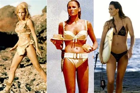 7 Iconic Bikini Moments From The Movies The Mirror