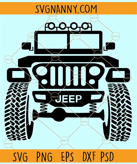 Willys Jeep Classic Car Clip Art Svg Jeep Svg Jeep 54 Off