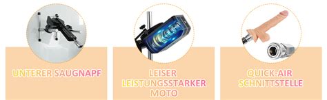 Sexmaschine Premium Liebesmaschine für Männer und Paare Automatische Fickmaschine mit Dildo