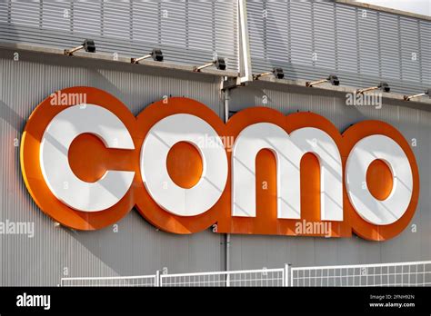 Como furniture shop logo and sign. Sofia, Bulgaria Stock Photo - Alamy