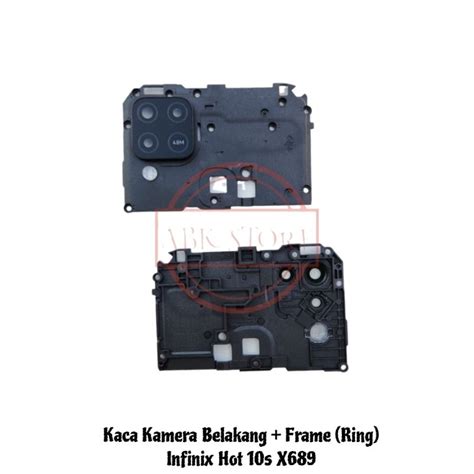 Jual Ring Lensa Camera Kaca Kamera Belakang Frame Infinix Hot S X Shopee Indonesia