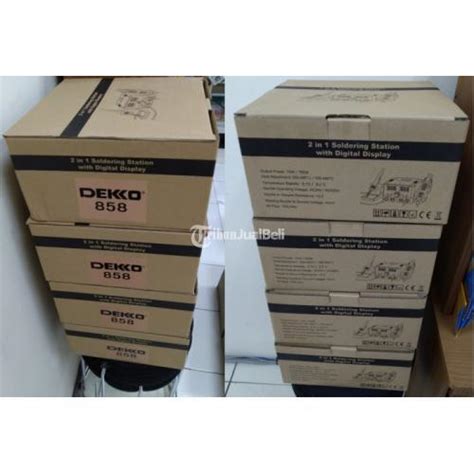Solder Station Plus Hot Blower Digital Dekko 858 Air Heater Solder Uap Panas Di Jakarta Pusat
