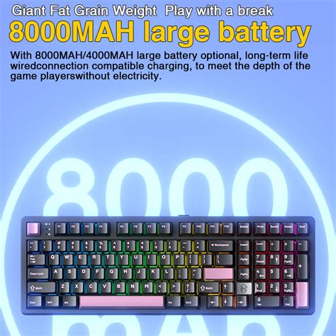 Aula Leobog Hi Pro Tri Mode Custom Keyboard Keys Rgb Hot Swappable Aluminum Mechanical