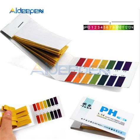 80 Strips Pack PH Test Meters Indicator Paper Full PH Meter PH