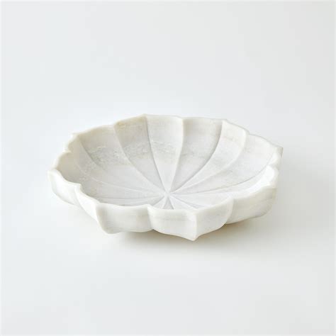 Marble Petal Bowl