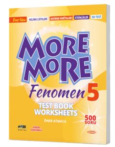 More More 5 Fenomen Test Book Worksheets Moreandmorekitap