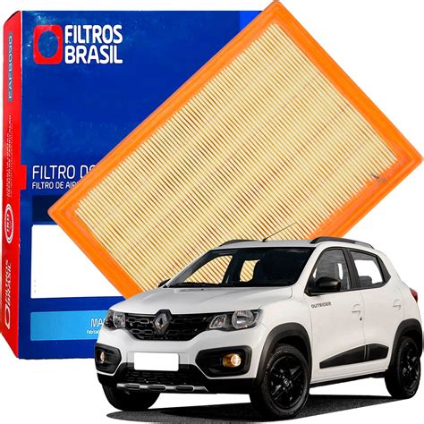 Kit Filtros De Ar Óleo Combustivel Para Renault Kwid 1 0 3 Cilindros