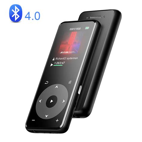 16GB Bluetooth 4.0 MP3 Player with Speaker, AGPTEK Portable Lossless ...