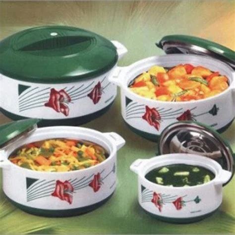 Plastic Hot Pot At Set Plastic Insulated Casserole In Mumbai ID