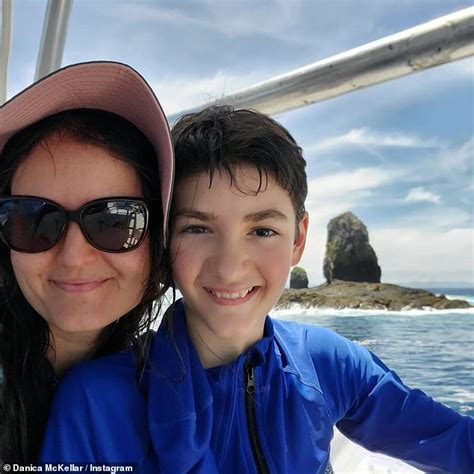 Wonder Years Actress Danica McKellar Stuns In A Leopard Print Bikini While Posing By A