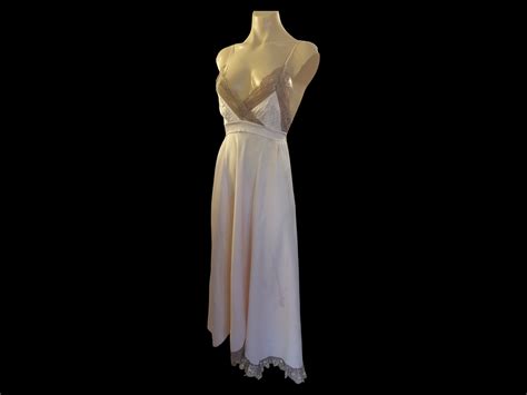 S Matching Robe Nightgown Lingerie Set Charles Grahame For Harrods Glamorous Bias Cut