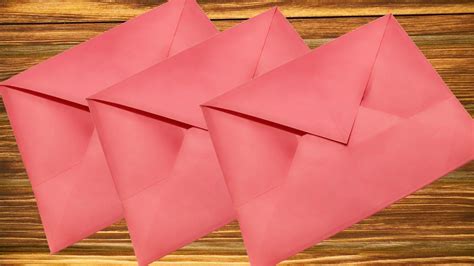 Envelope Making With Paper Without Glue Tape Envelope Making With