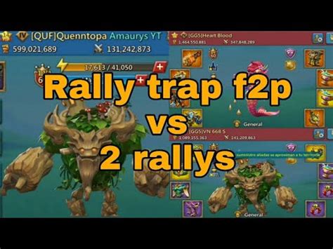 My Rally Trap F P En Accion Vs Rallys Lords Mobile Youtube