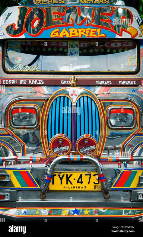 Jeepney Side View Vector