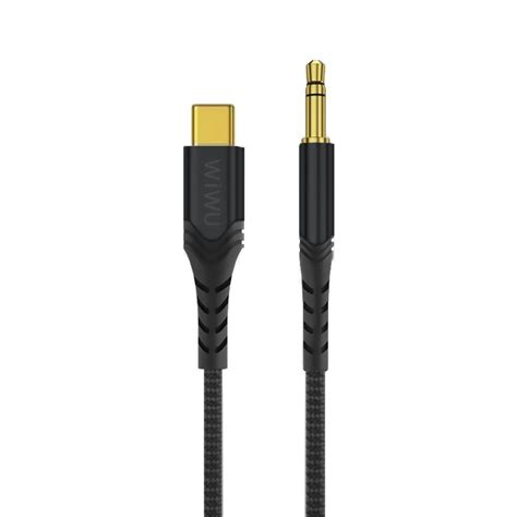 Купити кабель AUX Stereo 3,5mm to Type-c (1,5М) в м.Київ / AppleWorld