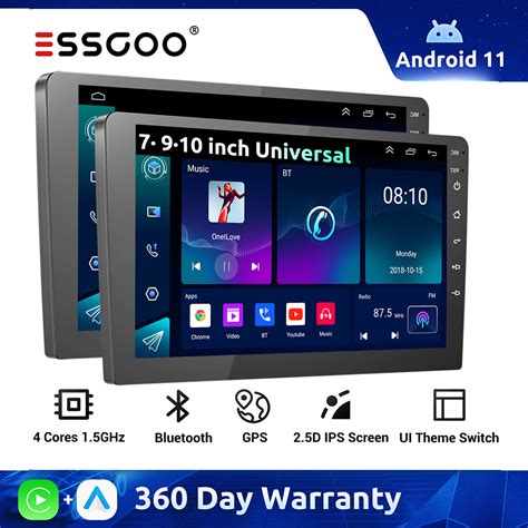 Essgoo Carplay Android Auto Hd Ips Scrren Android Car Player