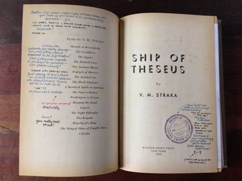 Ship Of Theseus Jj Abrams