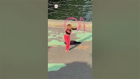 Hula Hooping Using Her Butt Youtube