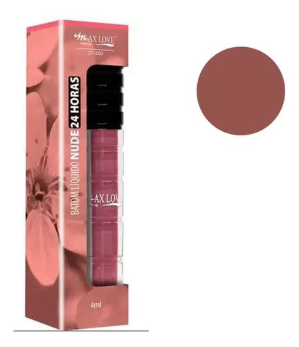 Batom Líquido Nude Horas Max Love Matte ml Escolha A Cor Parcelamento sem juros