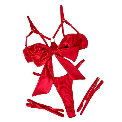 Q J Conjunto Lingerie Laço Cores Libb Sex Toys Importadora Atacado Sex Shop